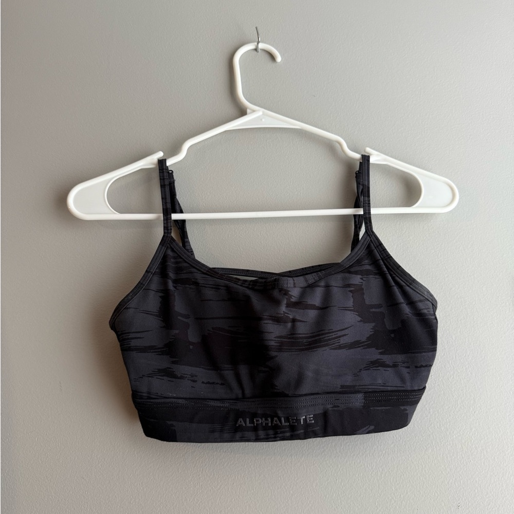 Alphalete Black Sports Bra